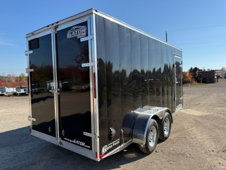 New 2026 Gator Elite 7 x 14, Barn Door Cargo / Enclosed Trailer