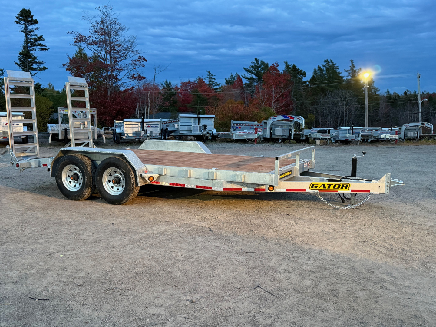 New 2026 Gator Canada 16' Car hauler / Equipment trailer, 14,000 Lb Equipment Trailer