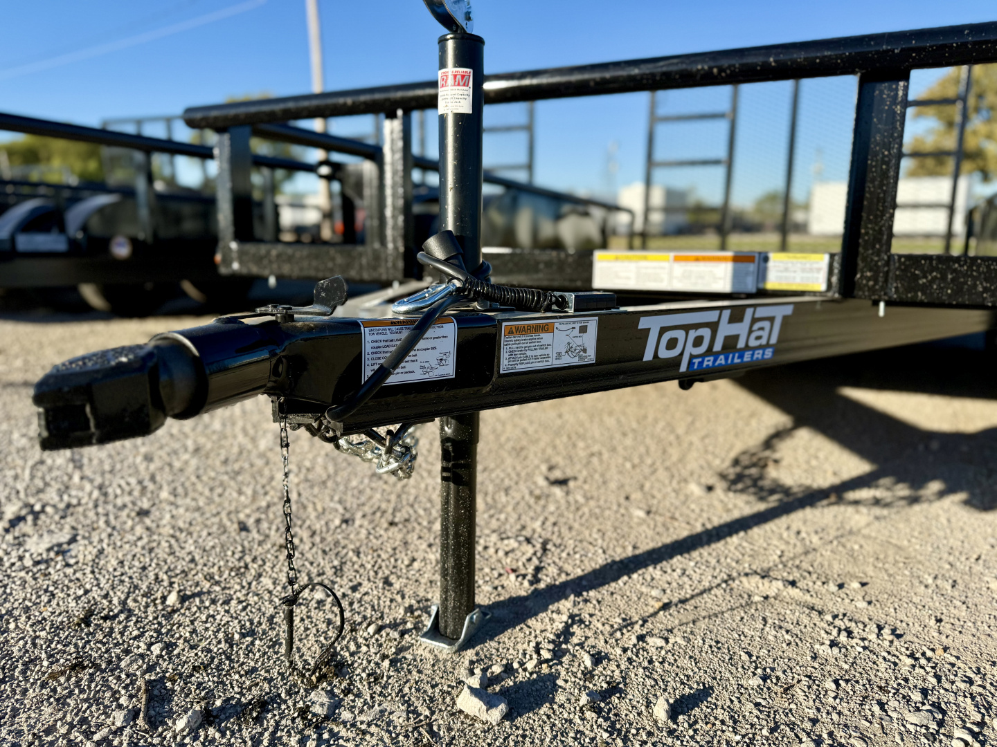 New 2026 Top Hat Trailers MP07-12x77 Utility Trailer