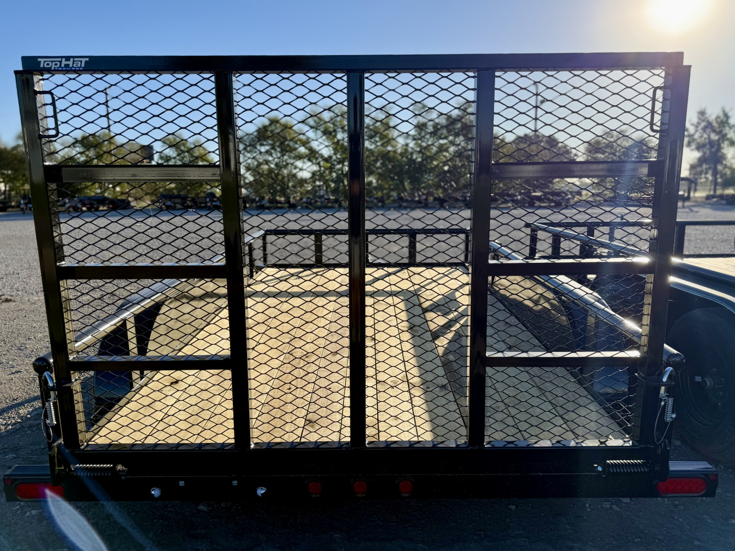 New 2026 Top Hat Trailers MP07-12x77 Utility Trailer