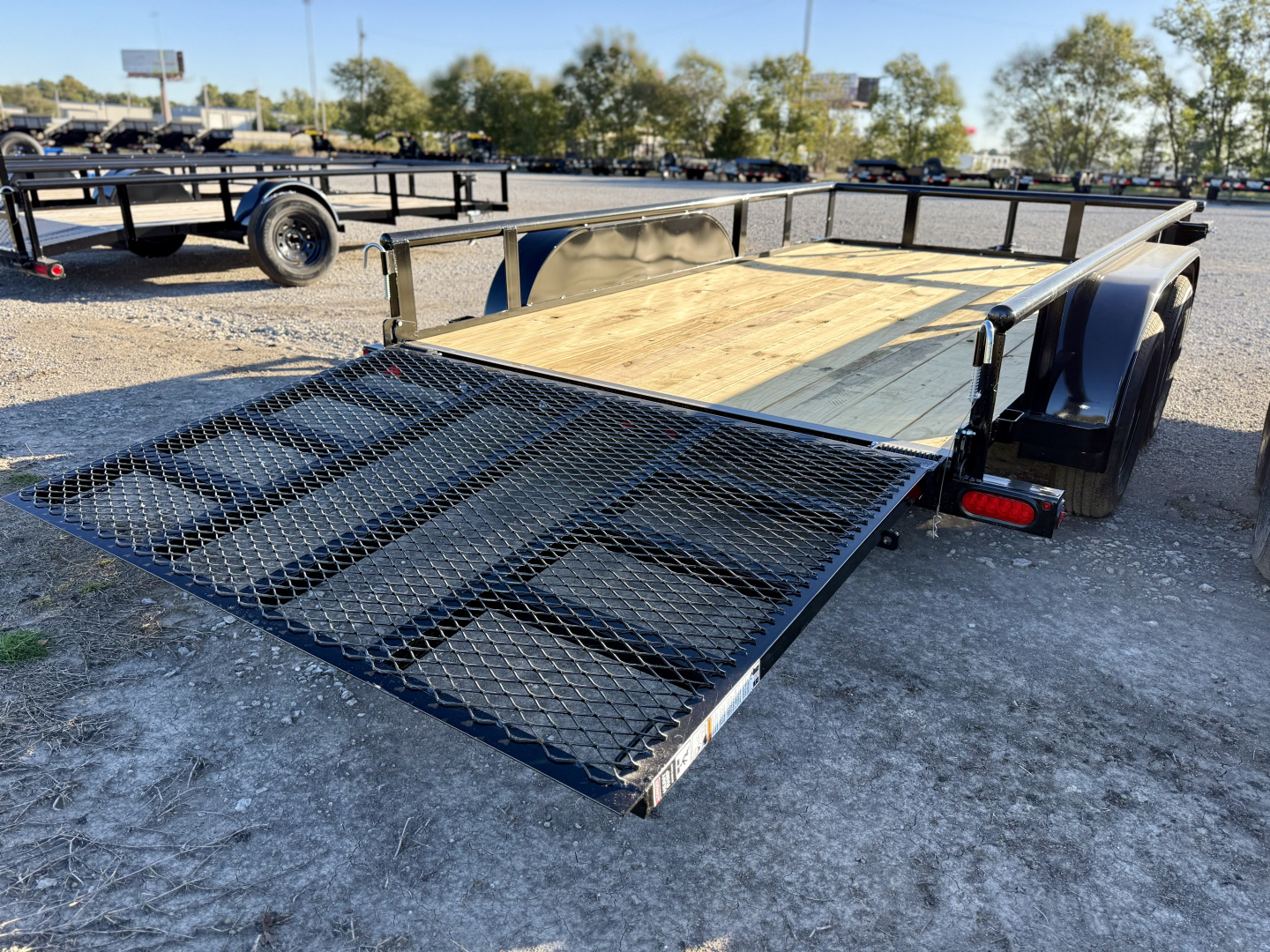 New 2026 Top Hat Trailers MP07-12x77 Utility Trailer