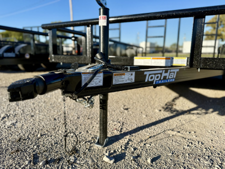 New 2026 Top Hat Trailers MP07-12x77 Utility Trailer