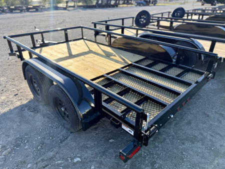 New 2026 Top Hat Trailers MP07-12x77 Utility Trailer