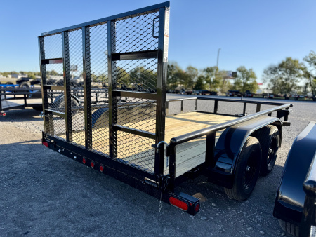 New 2026 Top Hat Trailers MP07-12x77 Utility Trailer