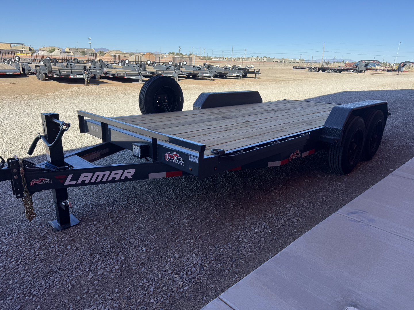 New 2026 Lamar Trailers 83"X16' H6 16K EQUIPMENT HAULER Equipment Trailer