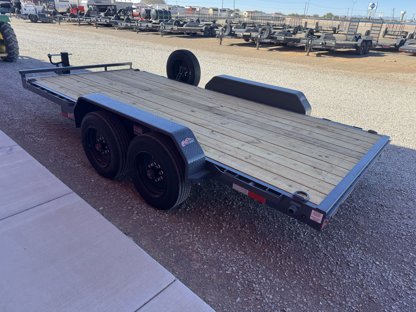 New 2026 Lamar Trailers 83"X16' H6 16K EQUIPMENT HAULER Equipment Trailer