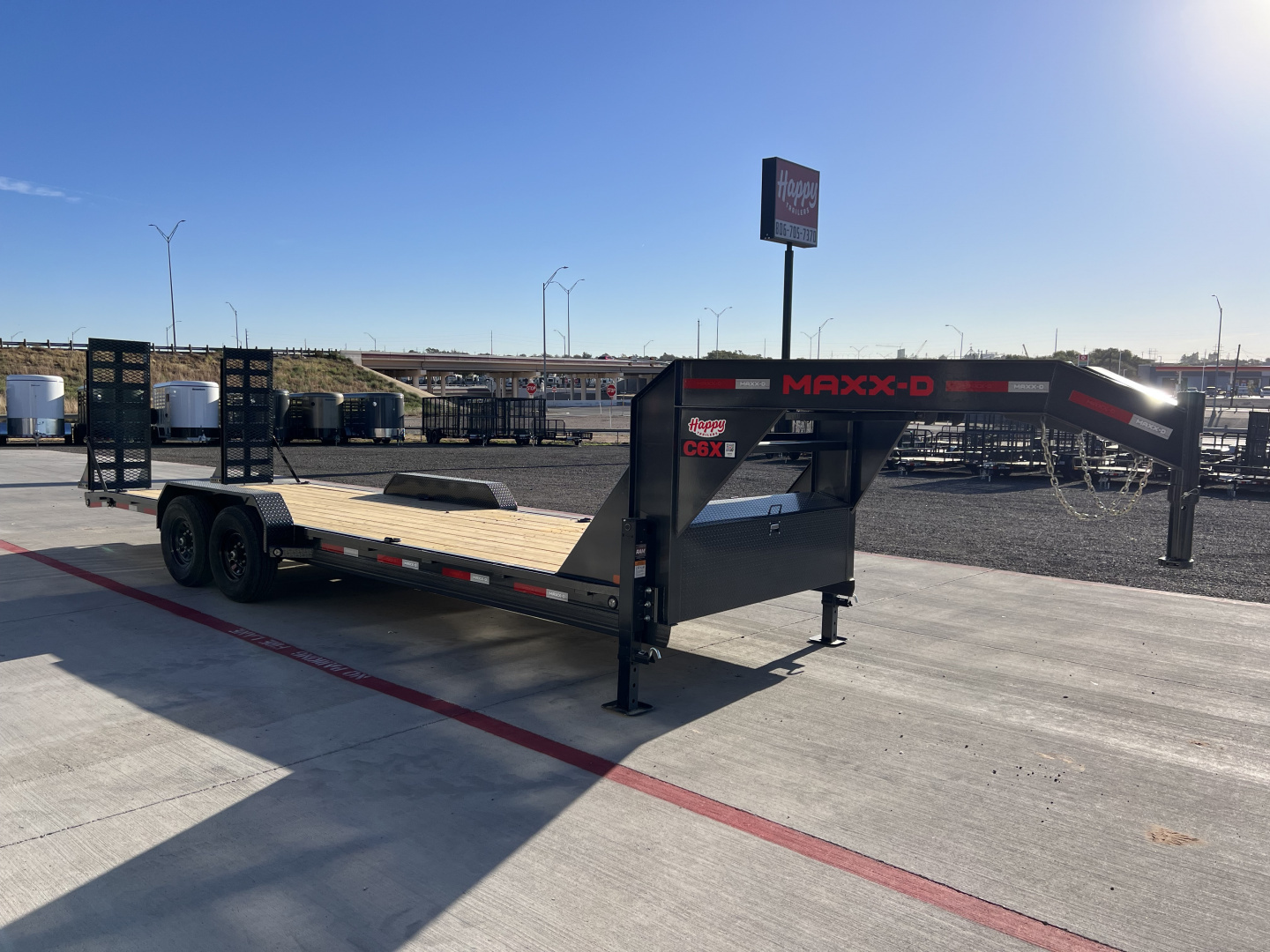 New 2026 MAXX-D 83"x24' GN 6" Channel Carhauler – C6X