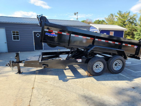 New 2025 Hawke Trailers 7X14 Dump Trailer