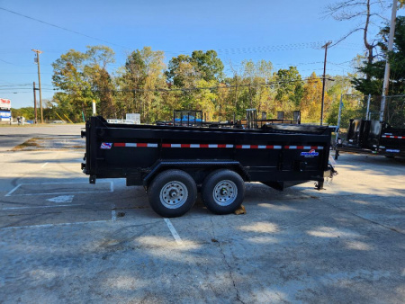 New 2025 Hawke Trailers 7X14 Dump Trailer