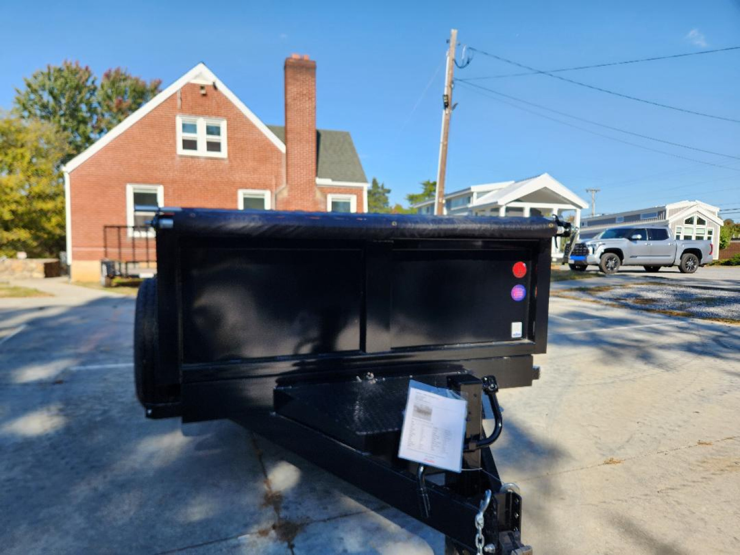 New 2025 Hawke Trailers 7X14 Dump Trailer