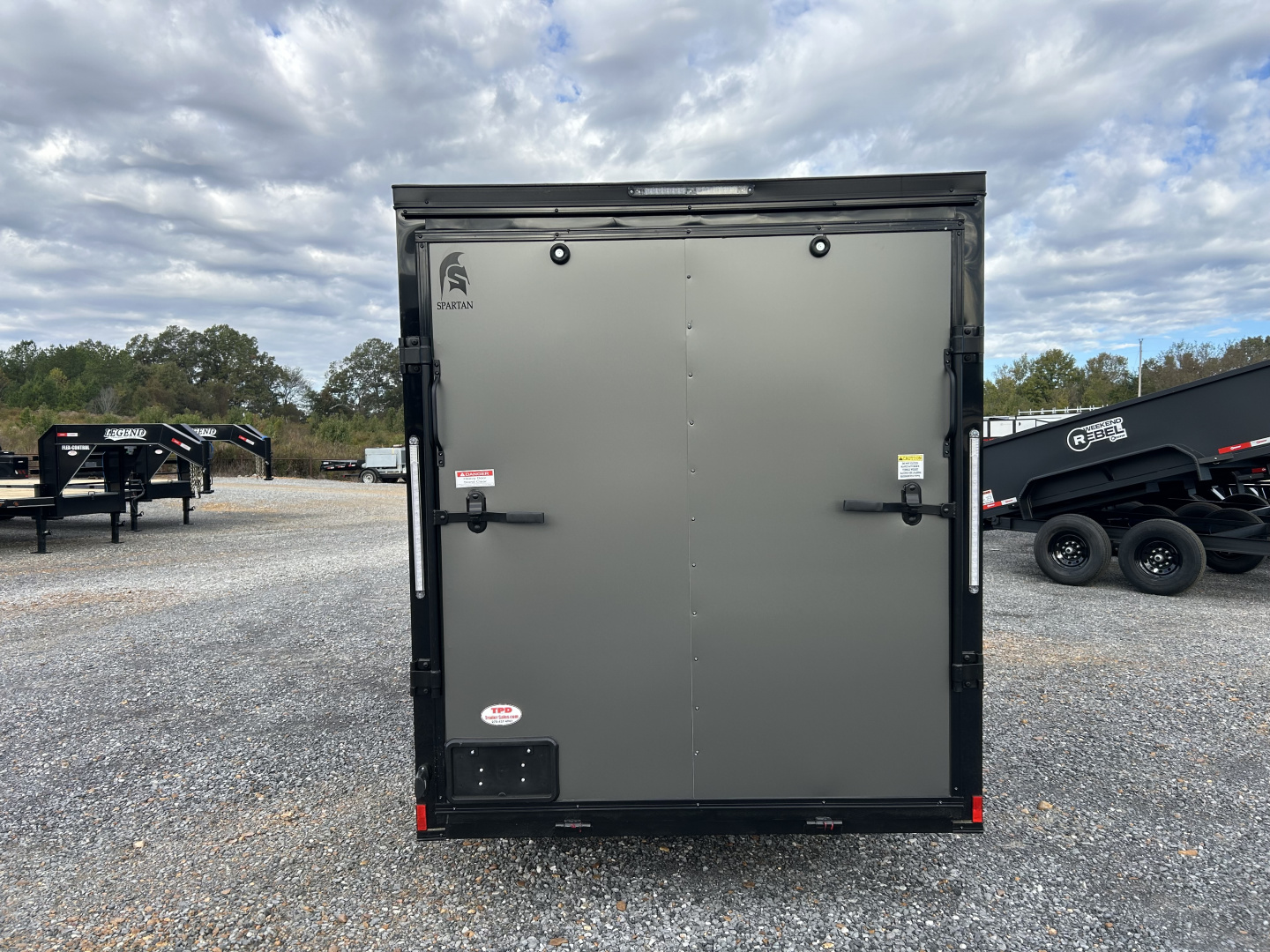 New 2026 Spartan 6' x 12' 3k Enclosed Trailer