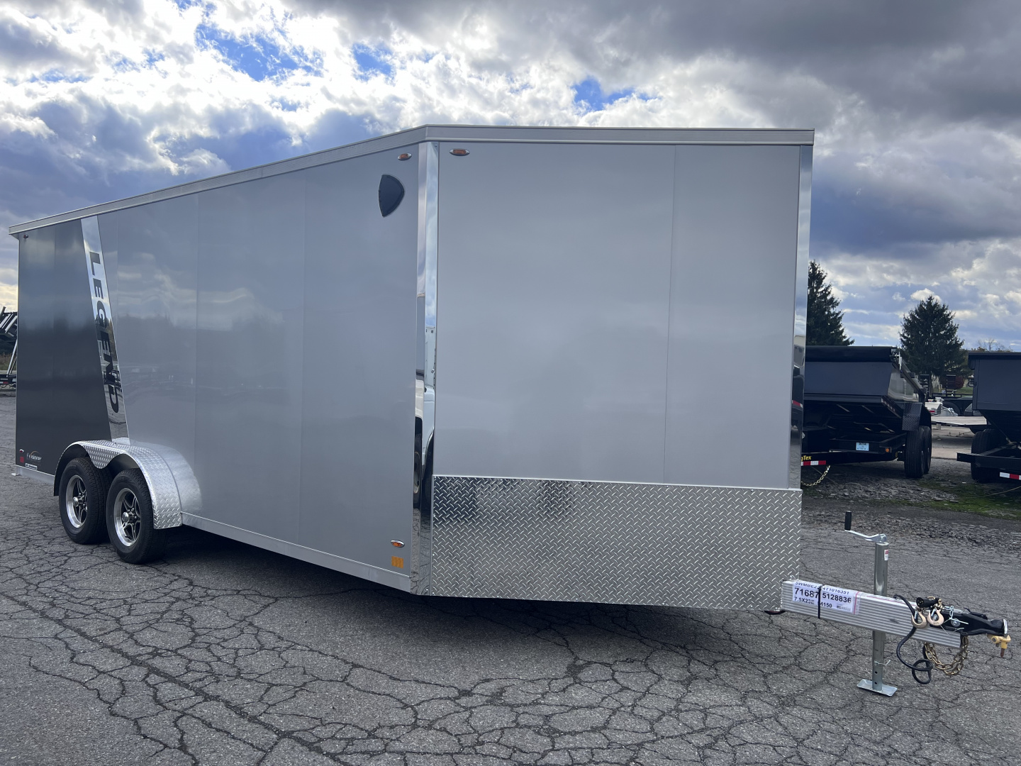 New 2026 Legend Trailers 7.5x23 7K Explorer Series Snowmobile Trailer