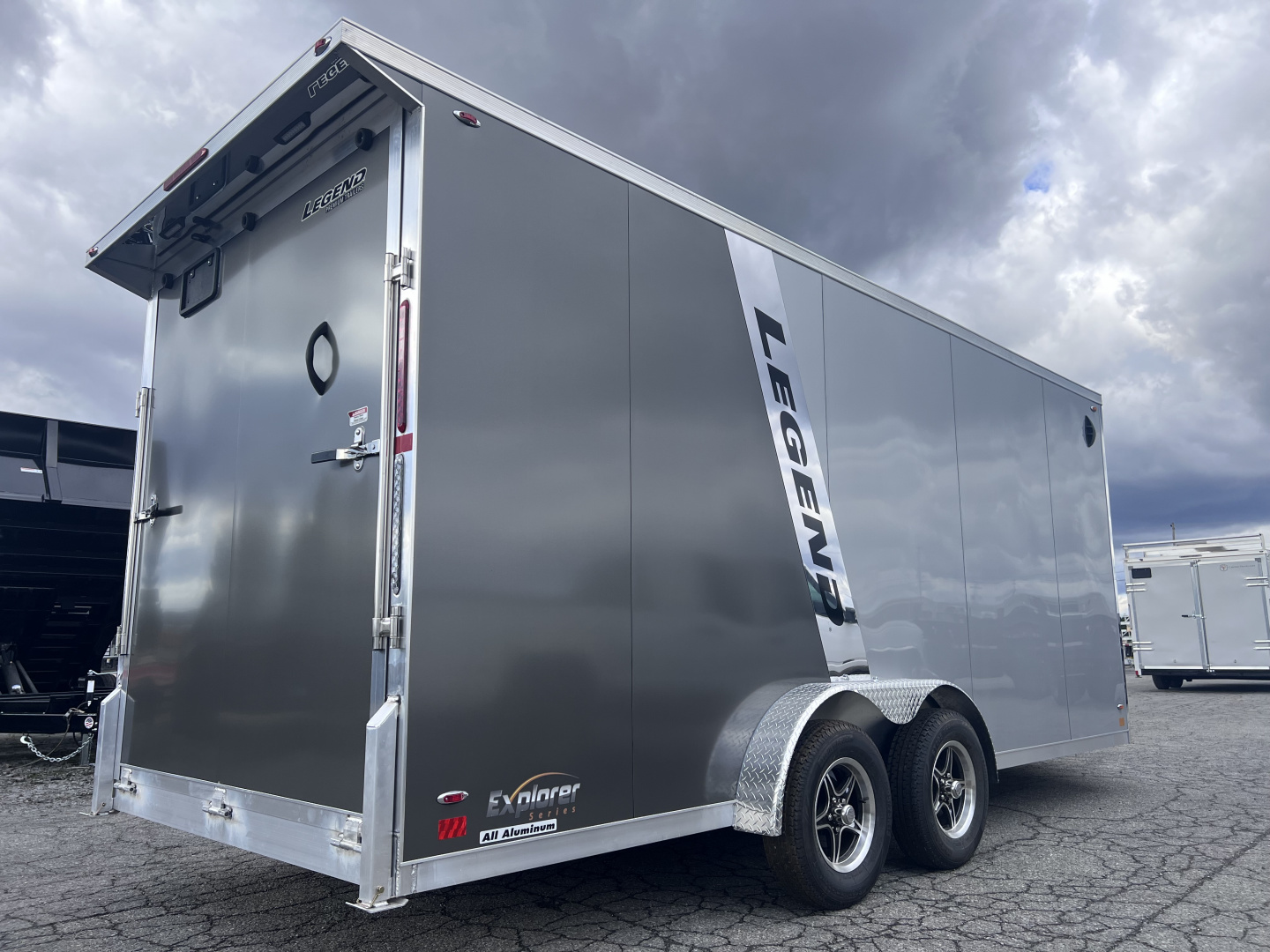 New 2026 Legend Trailers 7.5x23 7K Explorer Series Snowmobile Trailer