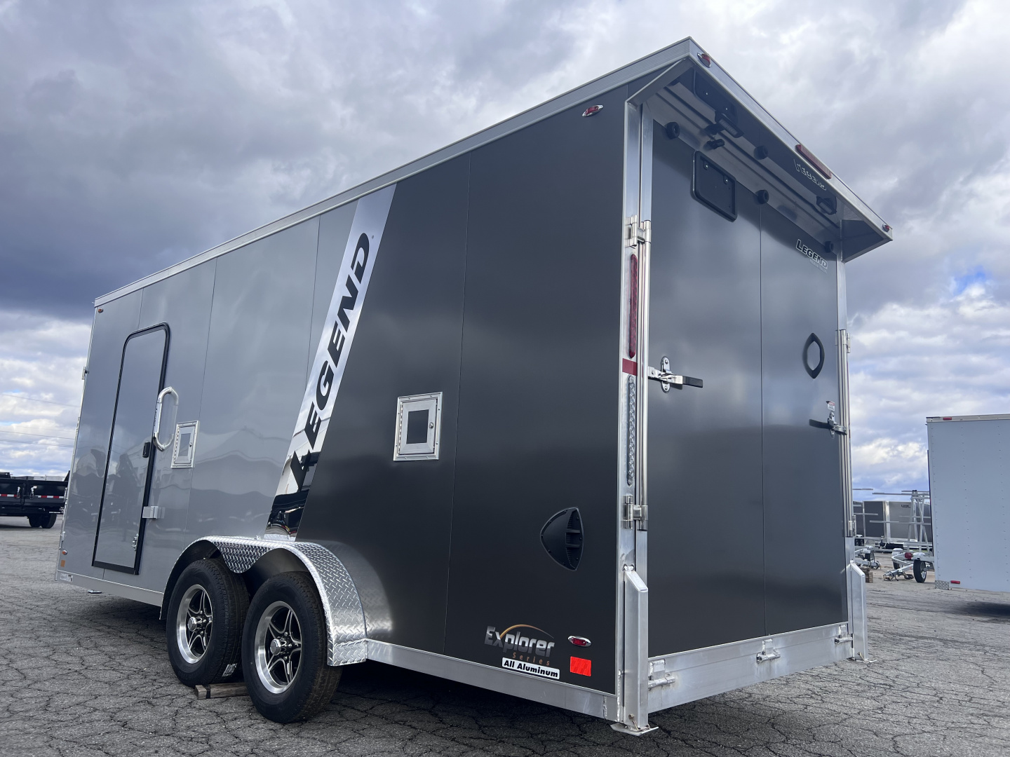 New 2026 Legend Trailers 7.5x23 7K Explorer Series Snowmobile Trailer