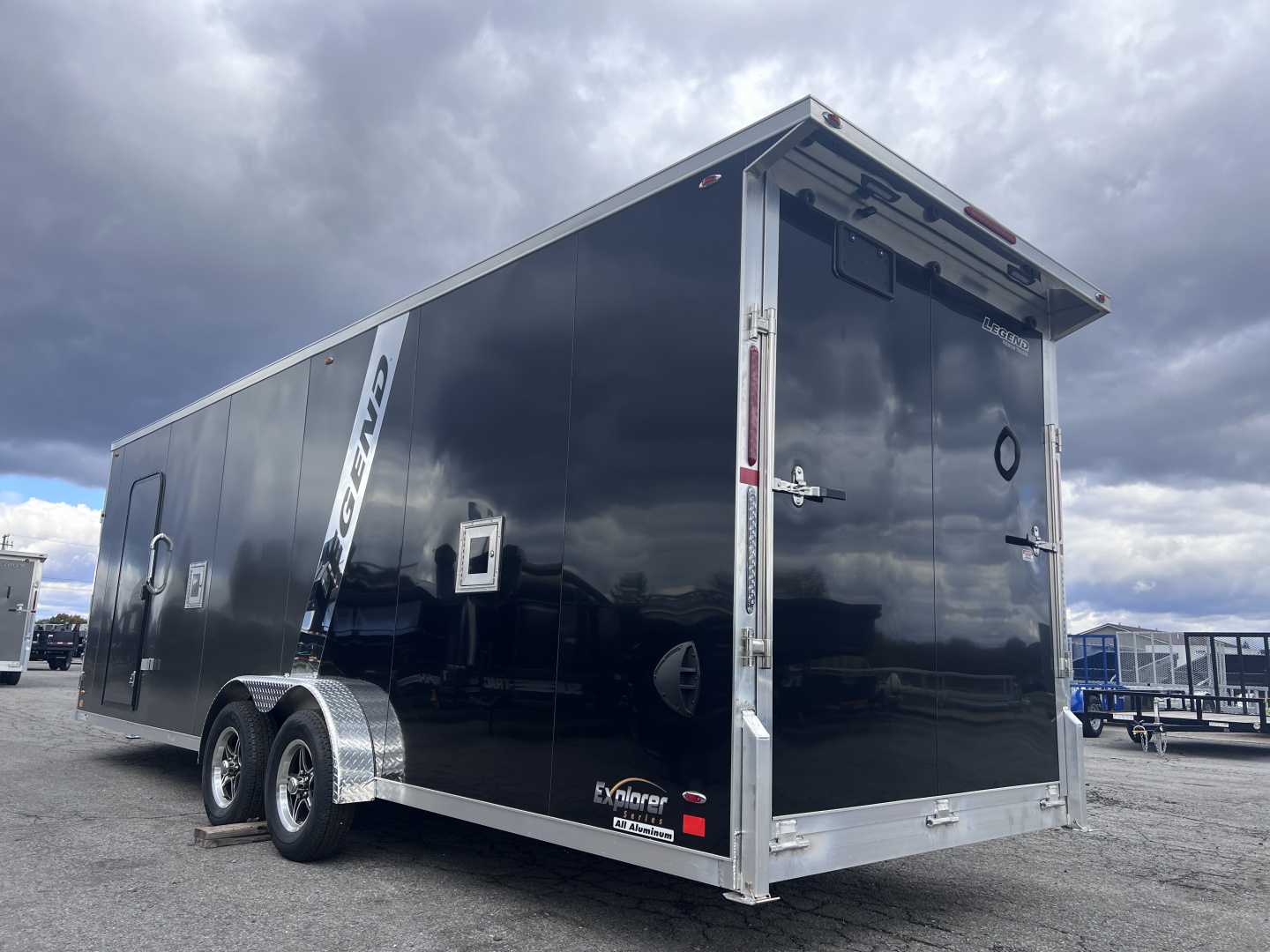 New 2026 Legend Trailers 7.5x29 7K Explorer Series Snowmobile Trailer
