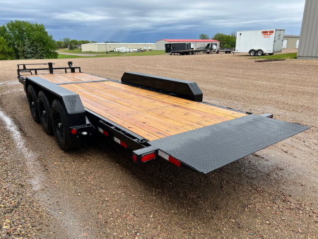 New 2026 PJ Trailers 24 Tilt Triple Axle Tilt Trailer