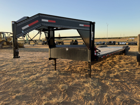 Used 2025 East Texas Trailers GN 40 16k Equipment Trailer