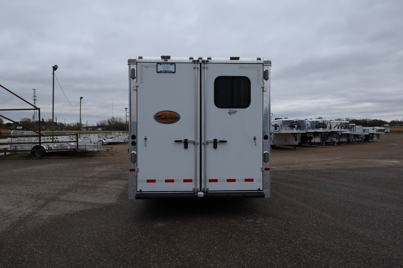 Used 2016 Sundowner 3 Horse LQ W/Slide-out Horse Trailer