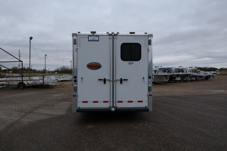 Used 2016 Sundowner 3 Horse LQ W/Slide-out Horse Trailer