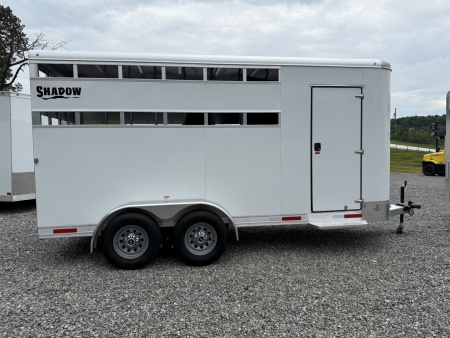New 2025 Shadow 3 HORSE SLANT (STABLE LIGHT) Stock / Stock Combo Trailer