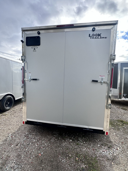 New 2026 LOOK Element 7x14 12" extra height Enclosed Trailer