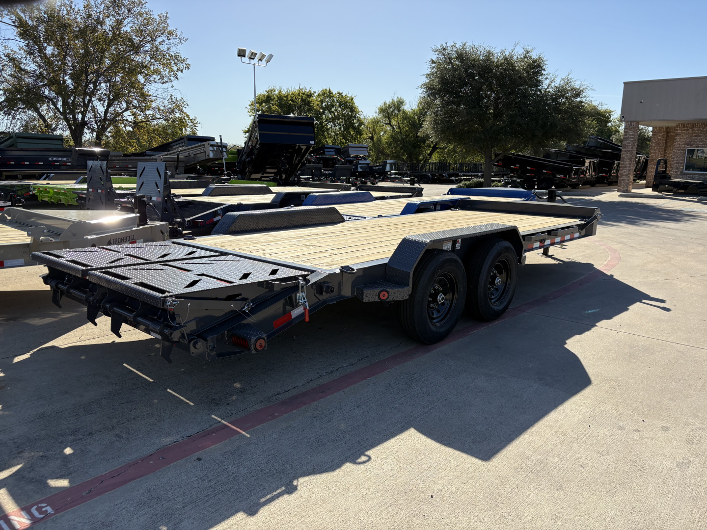 New 2026 Iron Bull EWB 83" x 20' 14K Equipment Trailer