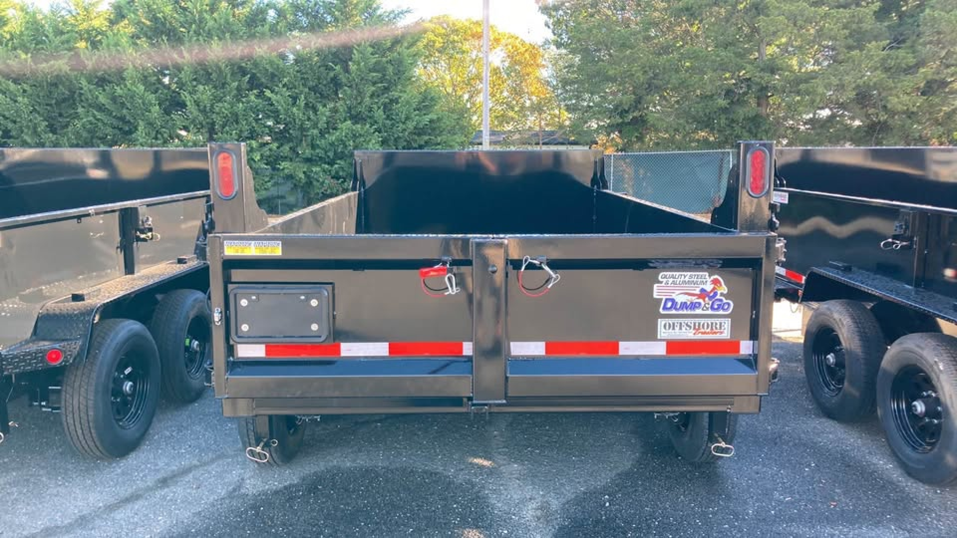 New 2026 Quality Steel and Aluminum 6x10 Dump Trailer