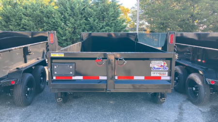 New 2026 Quality Steel and Aluminum 6x10 Dump Trailer