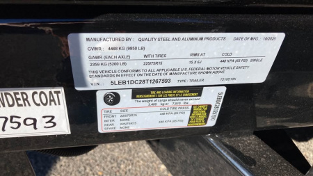 New 2026 Quality Steel and Aluminum 6x10 Dump Trailer