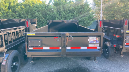 New 2026 Quality Steel and Aluminum 6x12 Dump Trailer