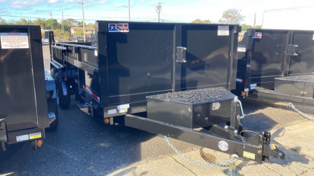 New 2026 Quality Steel and Aluminum 7x16 Dump Trailer