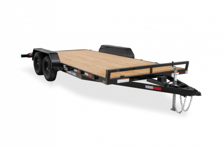 New Sure-Trac 6'10  x 18' Wood Deck Open Car Hauler 7K