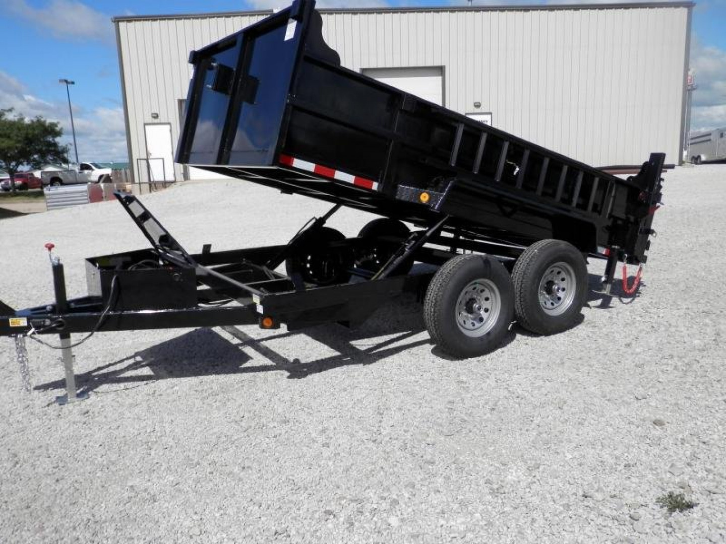 New 2026 Quality Steel and Aluminum 83"x12' Dump Trailer