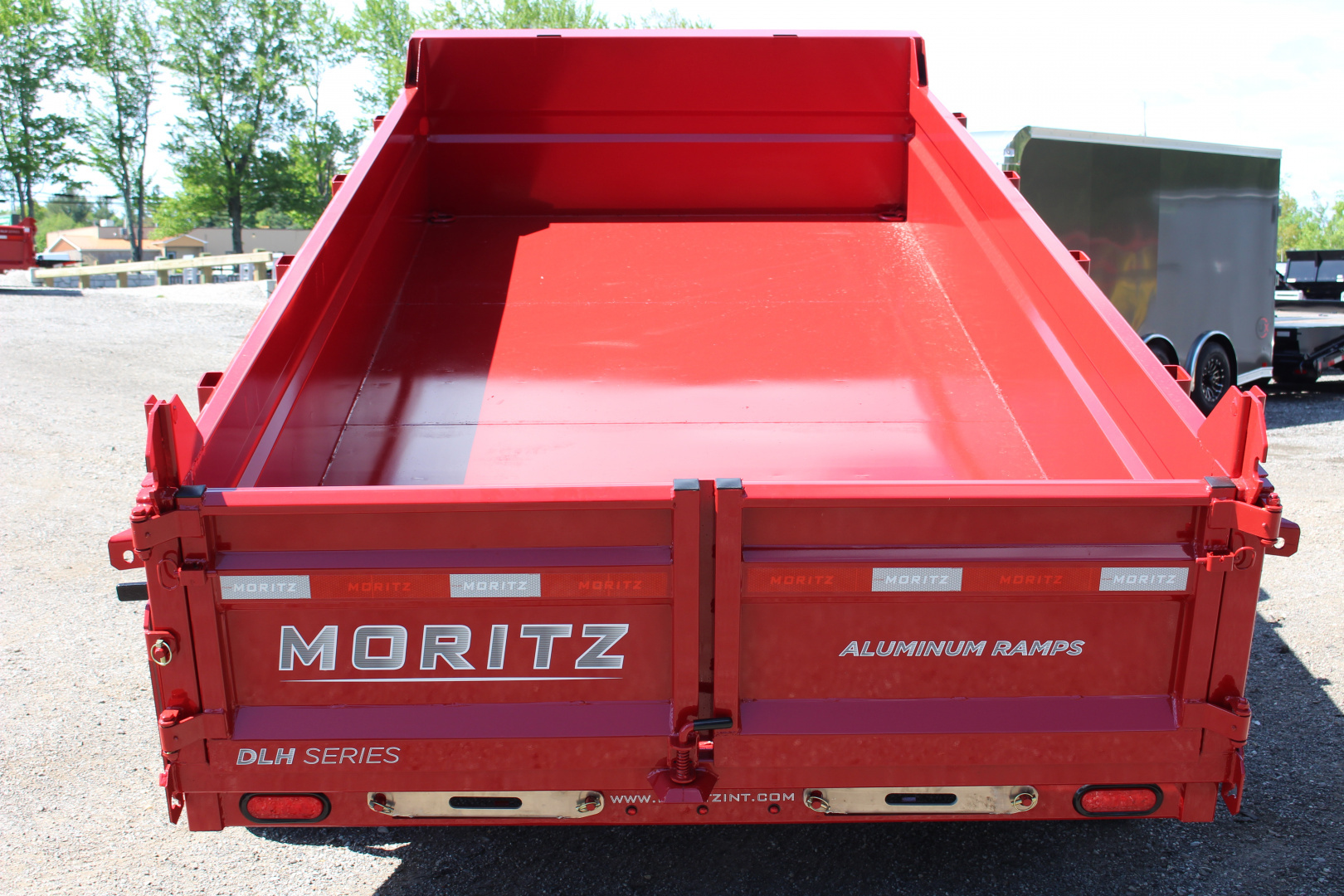 New 2026 Moritz 6' 10" x 14' Heavy Commercial DLH Series Dump Trailer - 14000# GVW