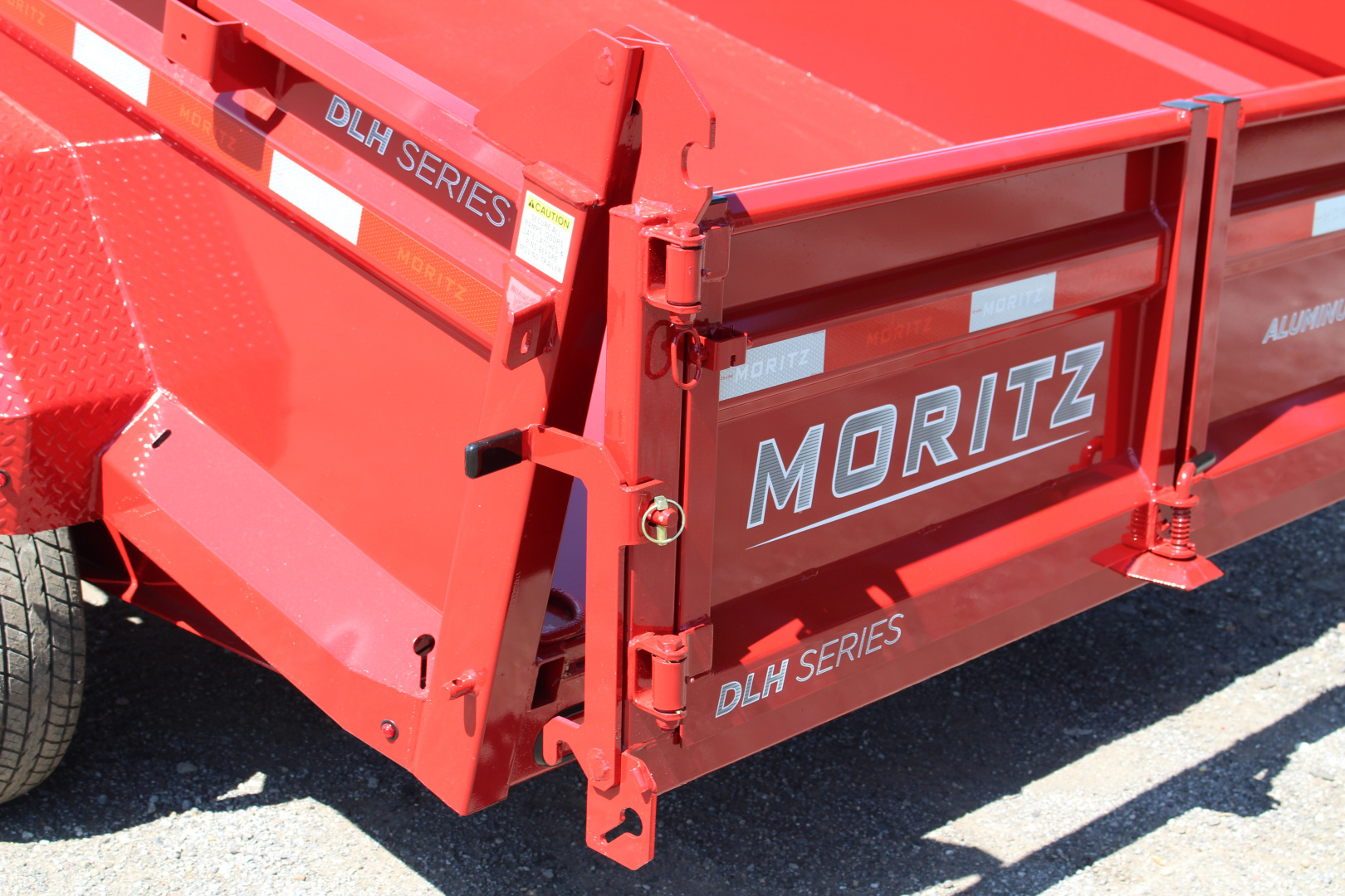 New 2026 Moritz 6' 10" x 14' Heavy Commercial DLH Series Dump Trailer - 14000# GVW
