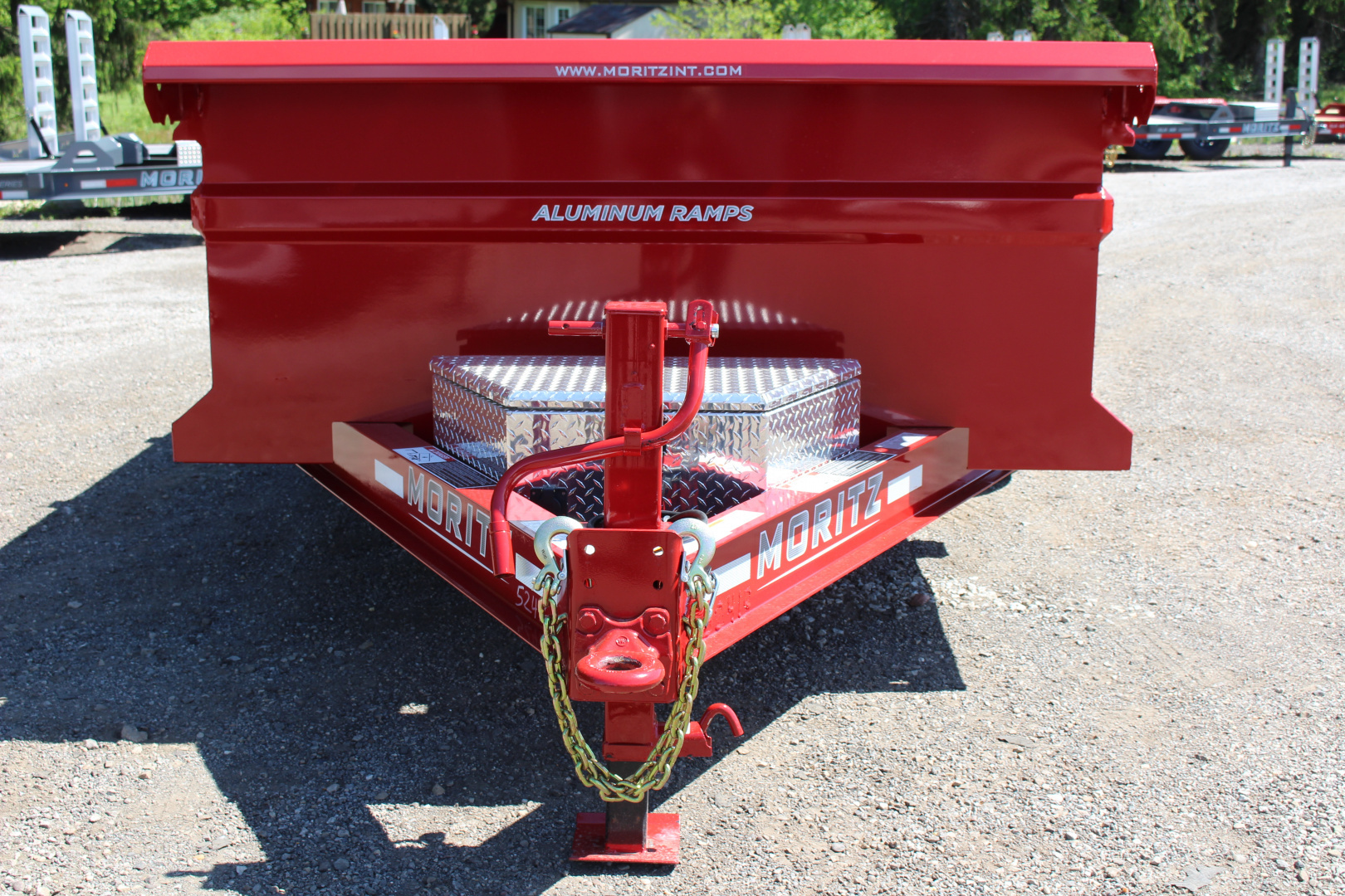 New 2026 Moritz 6' 10" x 14' Heavy Commercial DLH Series Dump Trailer - 14000# GVW