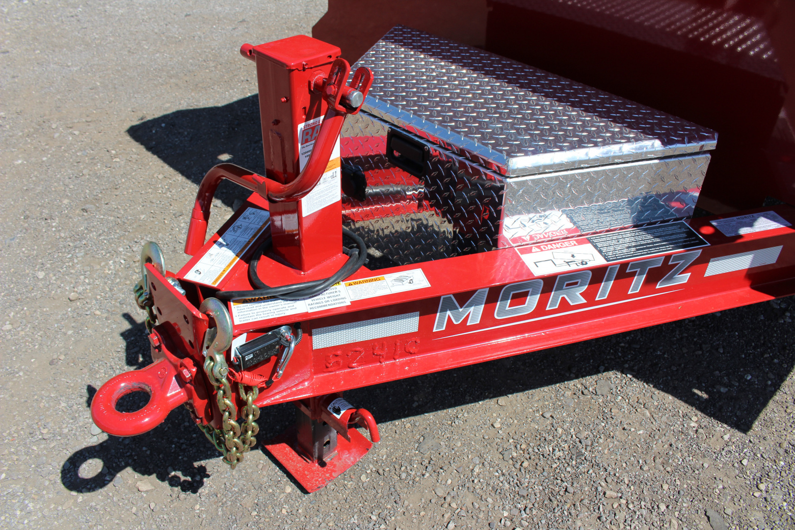 New 2026 Moritz 6' 10" x 14' Heavy Commercial DLH Series Dump Trailer - 14000# GVW