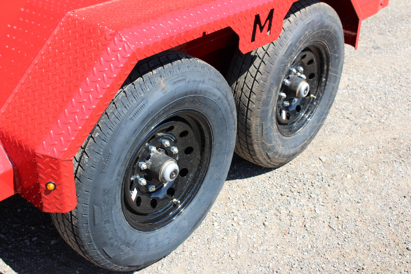 New 2026 Moritz 6' 10" x 14' Heavy Commercial DLH Series Dump Trailer - 14000# GVW