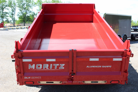 New 2026 Moritz 6' 10" x 14' Heavy Commercial DLH Series Dump Trailer - 14000# GVW