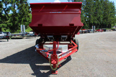 New 2026 Moritz 6' 10" x 14' Heavy Commercial DLH Series Dump Trailer - 14000# GVW
