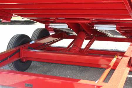 New 2026 Moritz 6' 10" x 14' Heavy Commercial DLH Series Dump Trailer - 14000# GVW