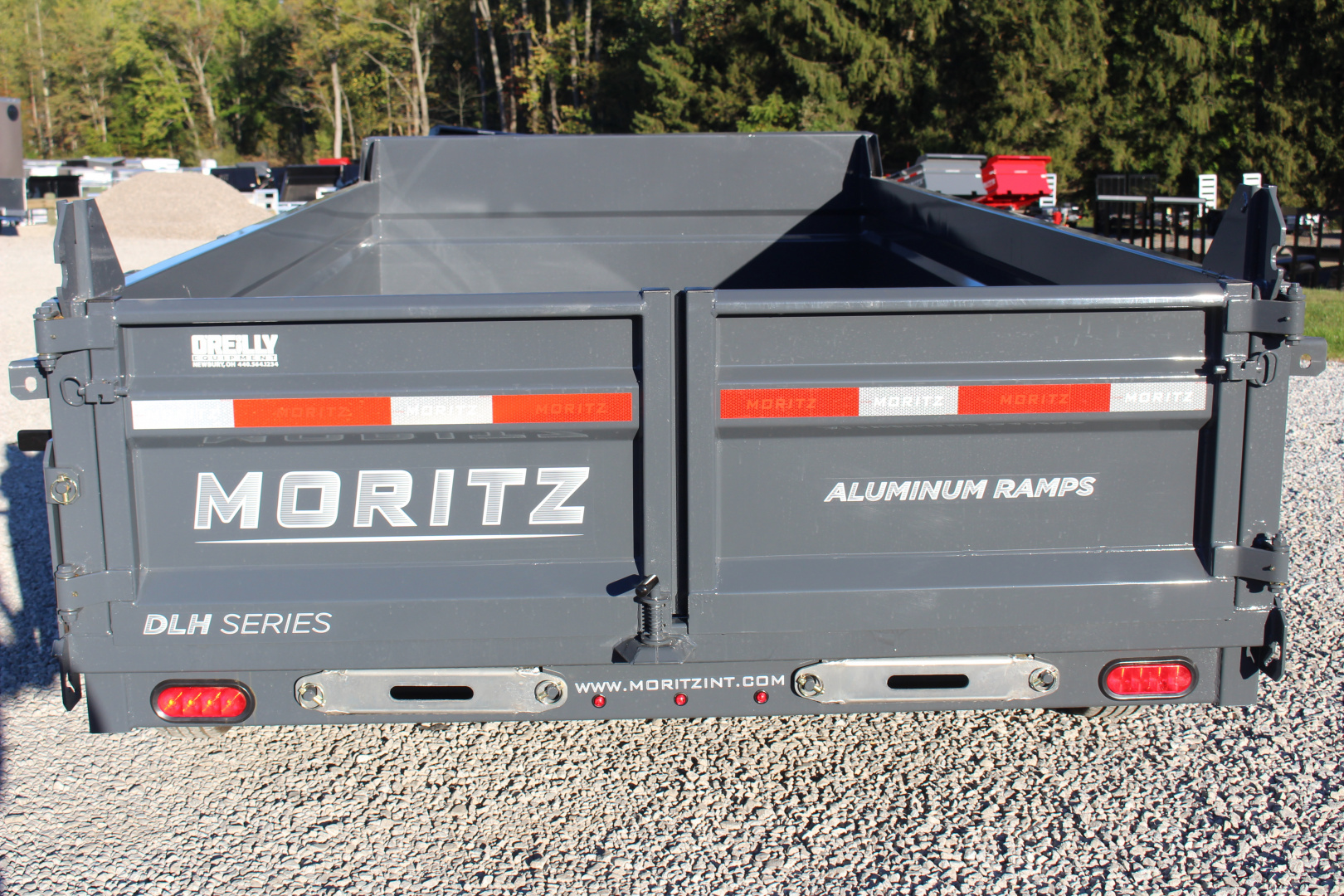 New 2026 Moritz 6' 10" x 14' Heavy Commercial DLH Series Dump Trailer - 14000# GVW
