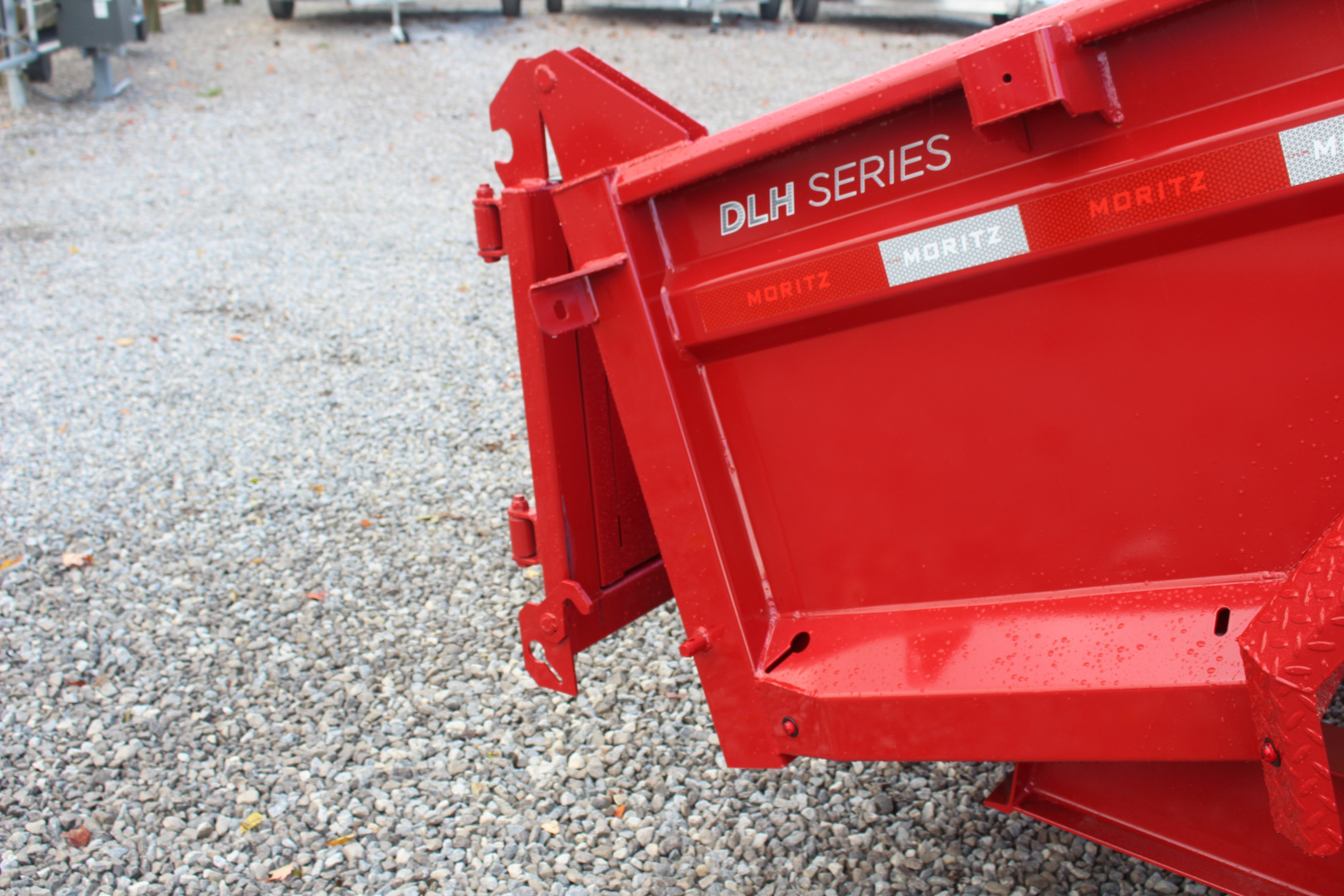 New 2026 Moritz 6' 10" x 14' Heavy Commercial DLH Series Dump Trailer - 16000# GVW