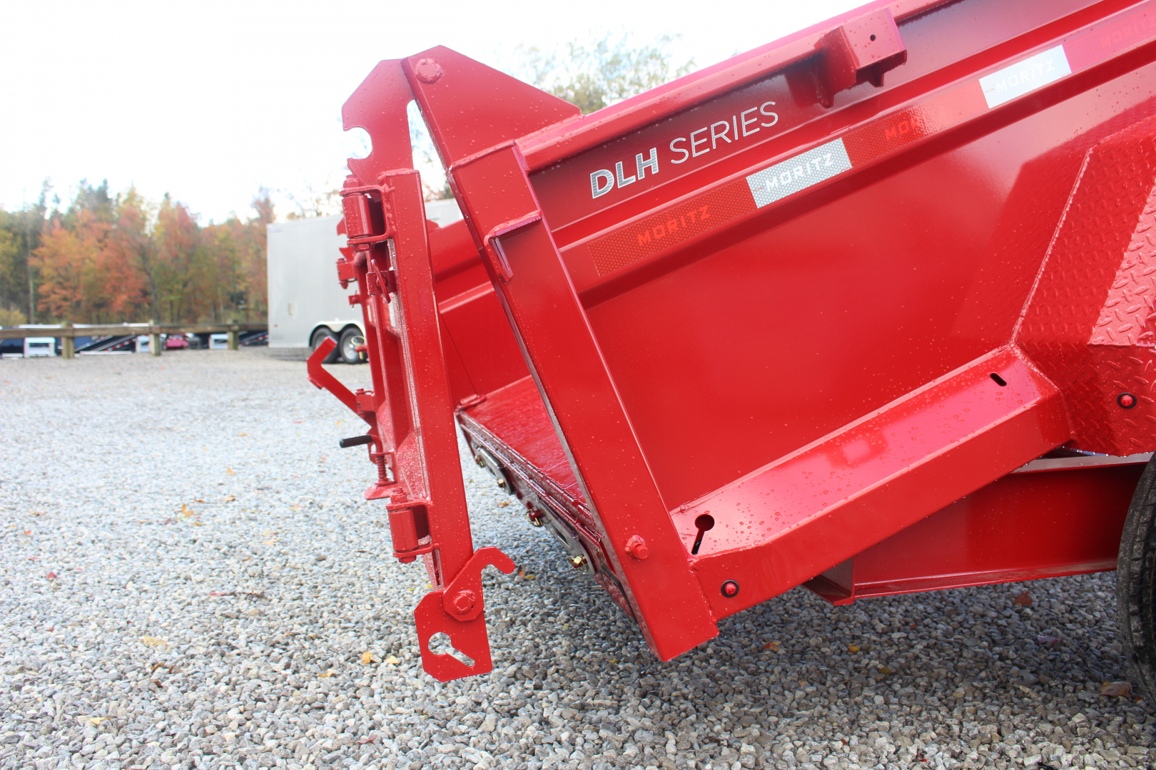 New 2026 Moritz 6' 10" x 14' Heavy Commercial DLH Series Dump Trailer - 16000# GVW