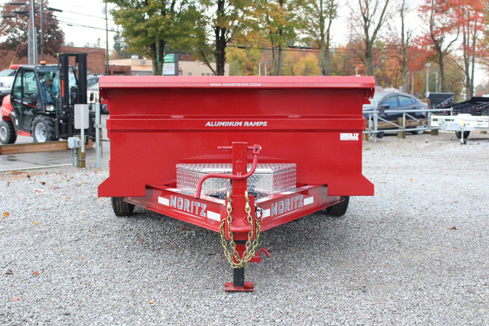 New 2026 Moritz 6' 10" x 14' Heavy Commercial DLH Series Dump Trailer - 16000# GVW