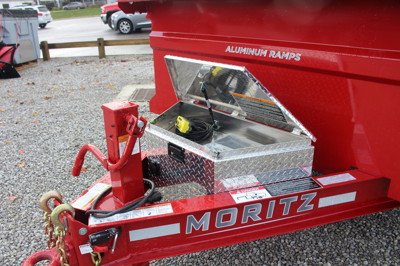 New 2026 Moritz 6' 10" x 14' Heavy Commercial DLH Series Dump Trailer - 16000# GVW