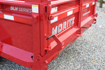 New 2026 Moritz 6' 10" x 14' Heavy Commercial DLH Series Dump Trailer - 16000# GVW