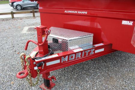 New 2026 Moritz 6' 10" x 14' Heavy Commercial DLH Series Dump Trailer - 16000# GVW