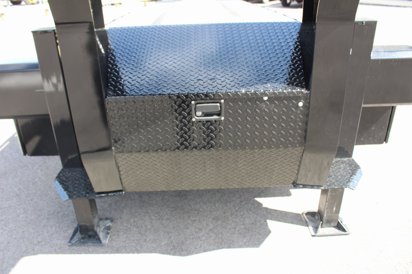 New 2026 Moritz FDGH Hydraulic Tail 40' GOOSENECK Deckover Flatbed Trailer- 25900# GVW