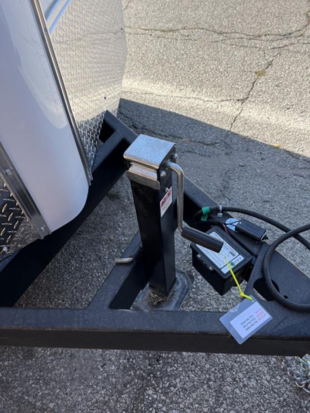 New 2025 H and H Trailer 8.5x18 HH Series Flat Top V-Nose Enclosed Cargo Trailer  10K Tandem